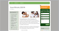 Desktop Screenshot of dentistportcharlotte.net